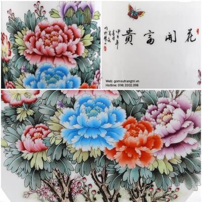 BỘ BÌNH ĐĨA CẢNH NHIỀU HỌA TIẾT